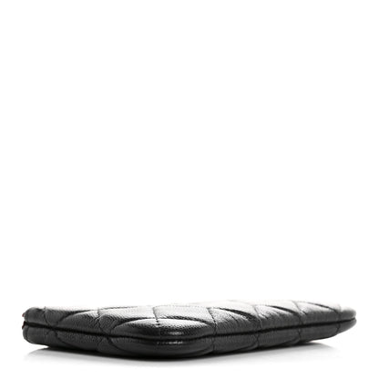 Chanel Caviar Quilted Small Cosmetic Case Black 4 of 12