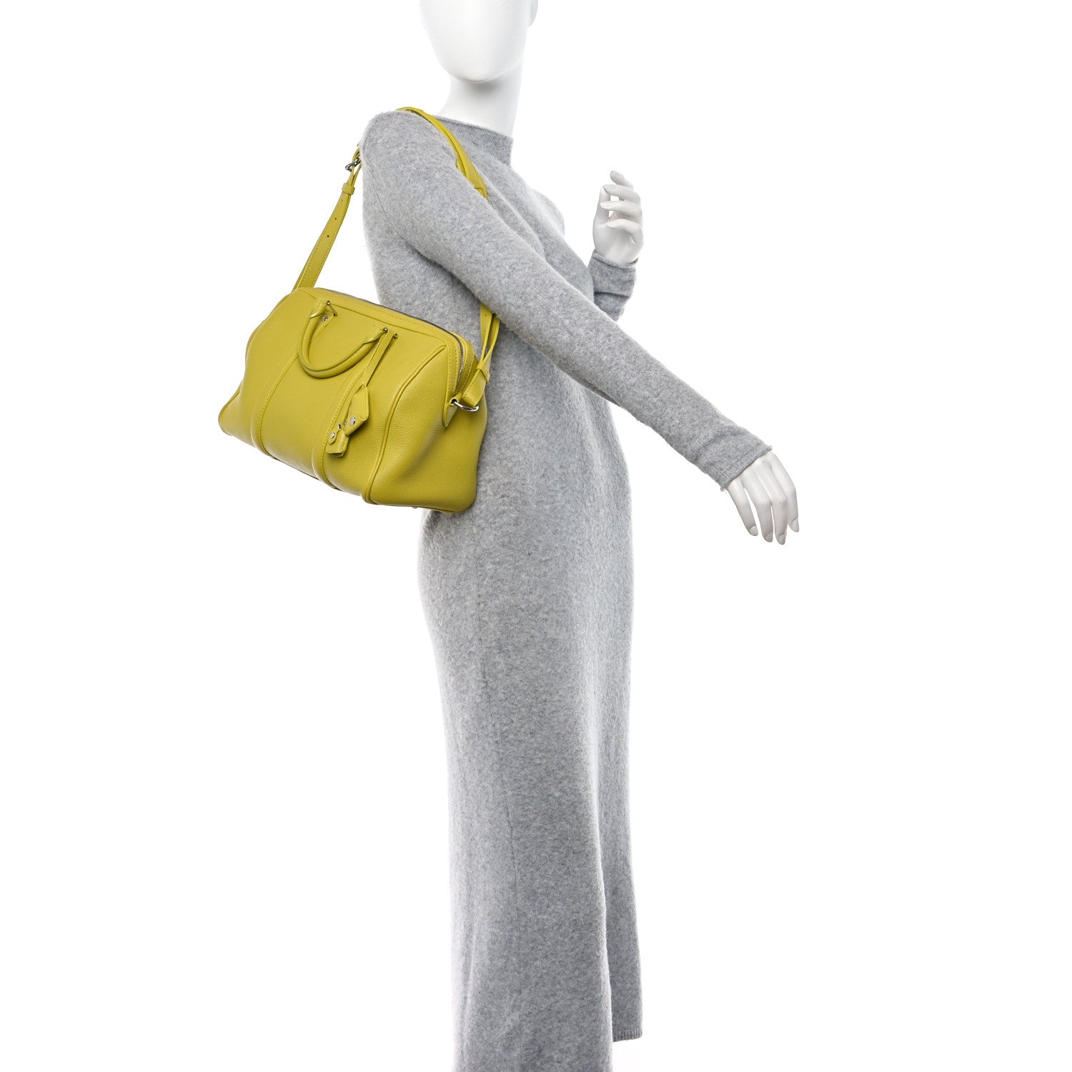 Louis Vuitton Veau Cachemire SC Bag PM Pistache 2 of 11