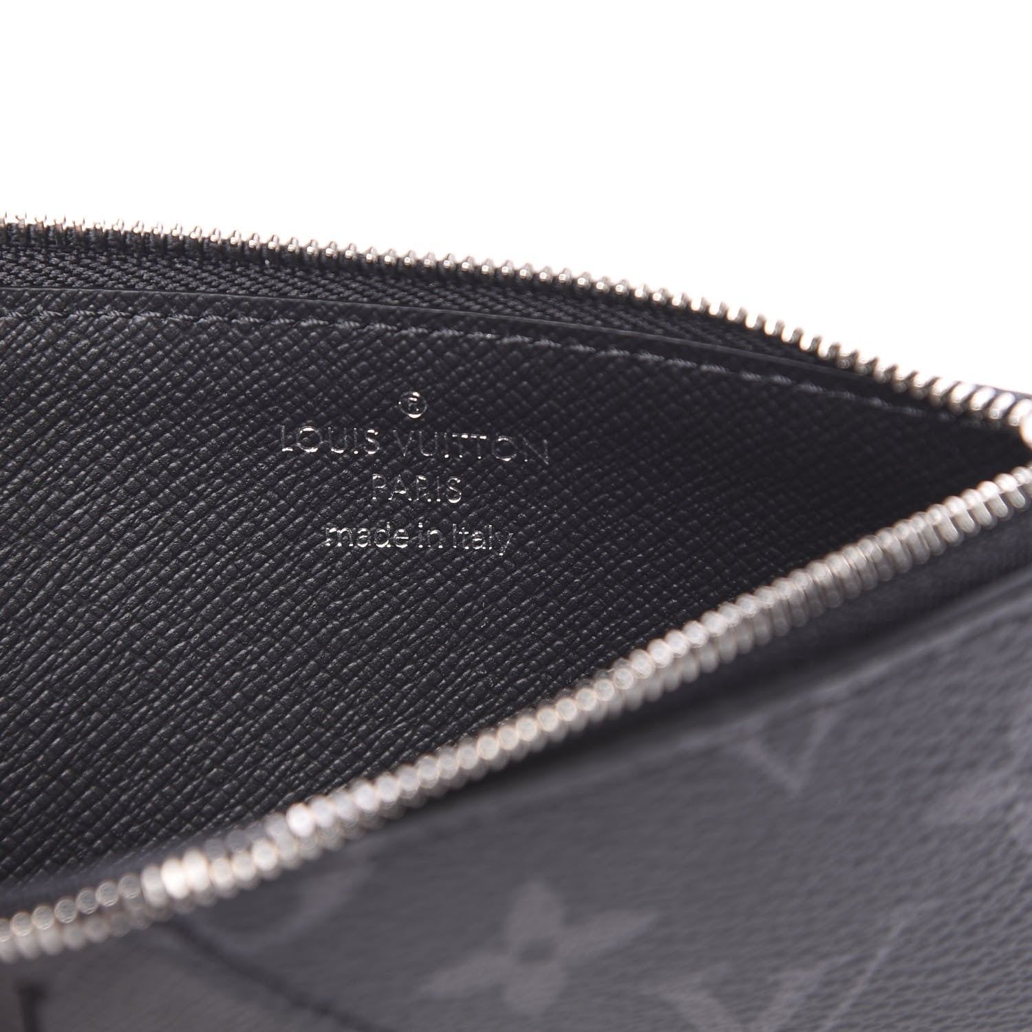 Louis Vuitton Monogram Eclipse Taiga Coin Card Holder 5 of 7