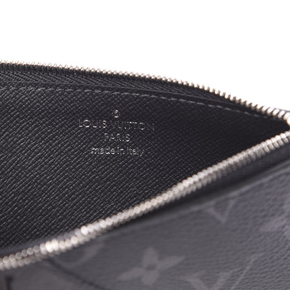 Louis Vuitton Monogram Eclipse Taiga Coin Card Holder 5 of 7