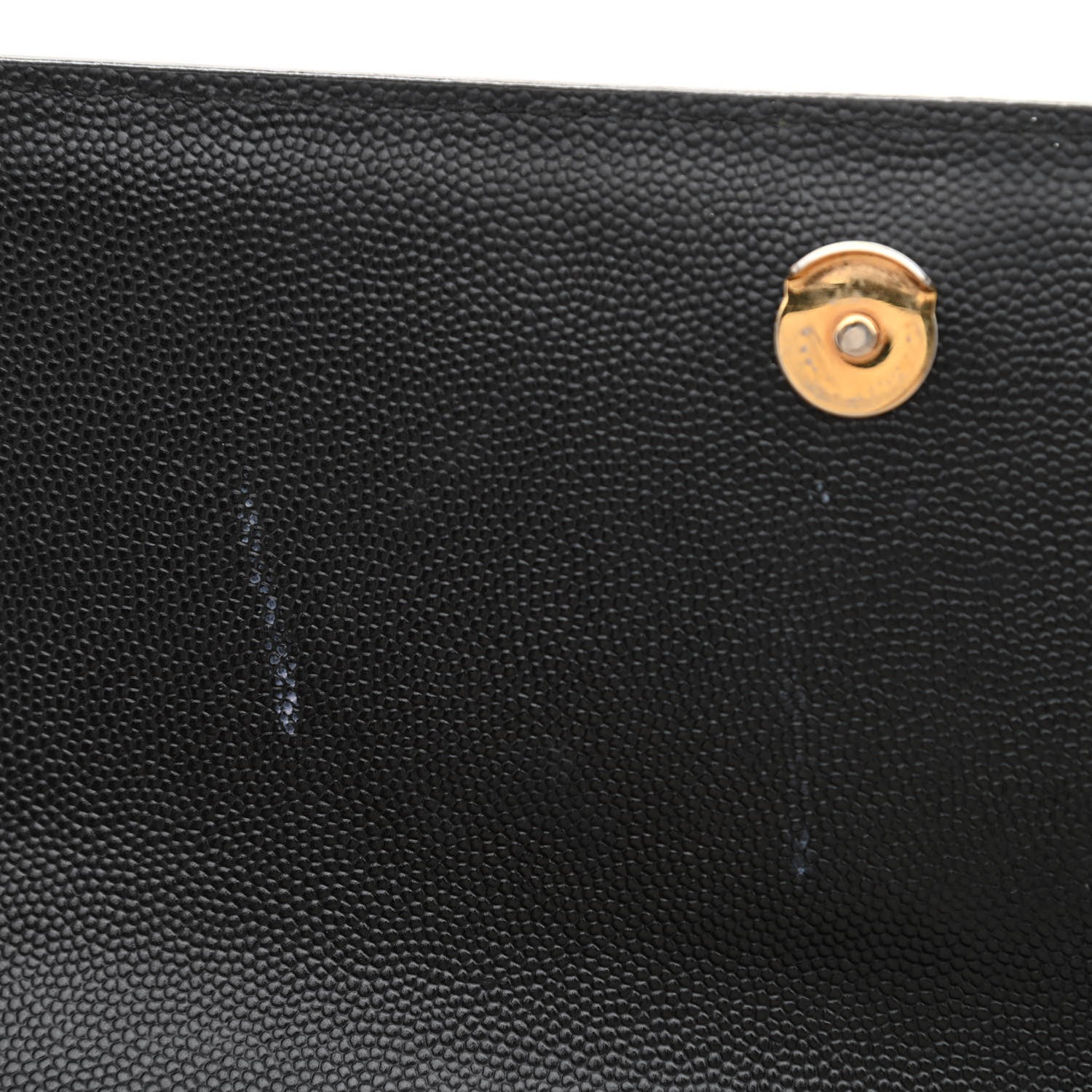 Saint Laurent Grain De Poudre Small Monogram Kate Satchel Black 9 of 10