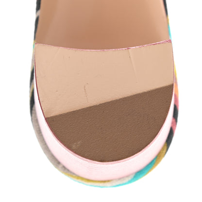 Hermes Suede Goatskin Oasis Sandals 36.5 Rose De Venice 9 of 9