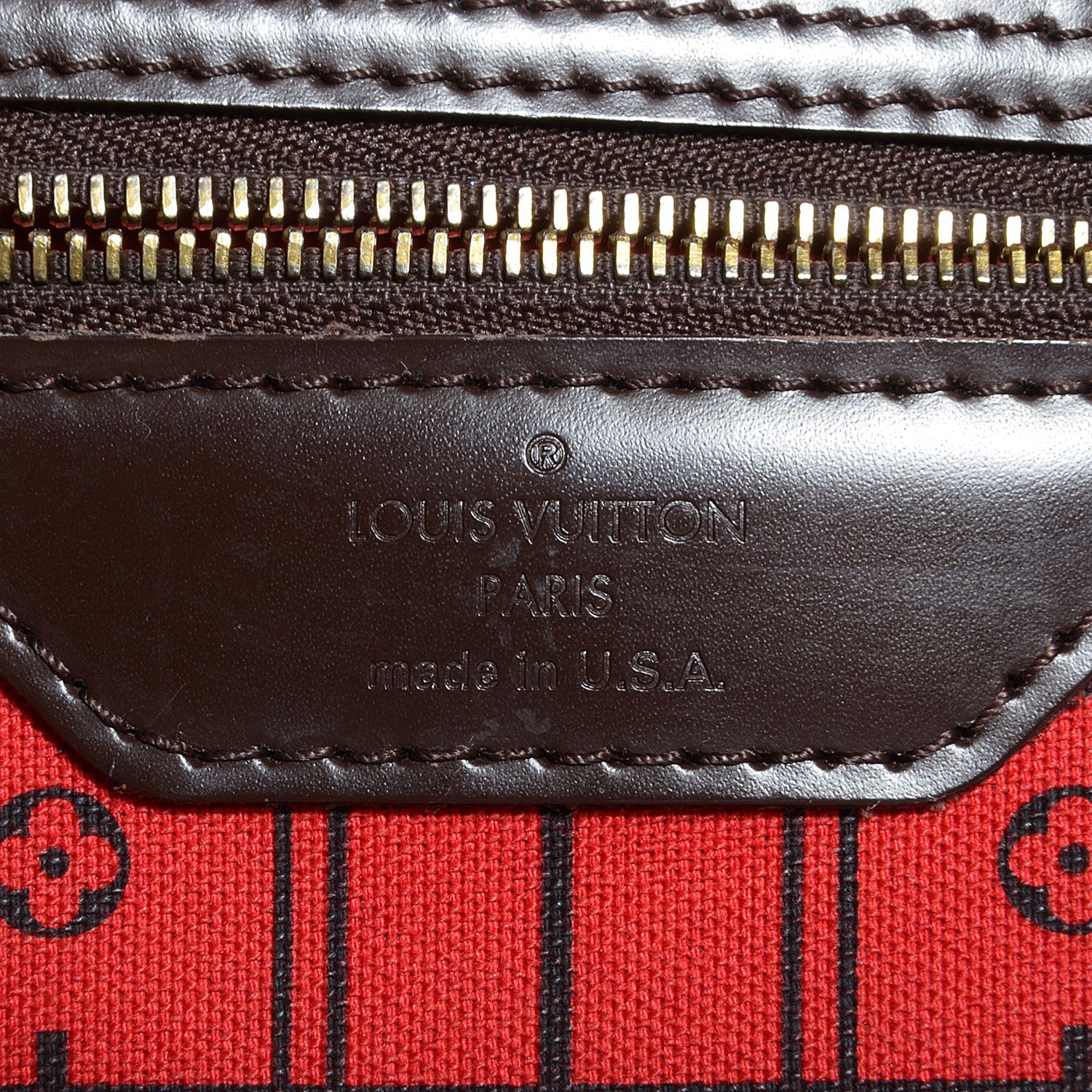 Louis Vuitton Damier Ebene Neverfull GM 6 of 7
