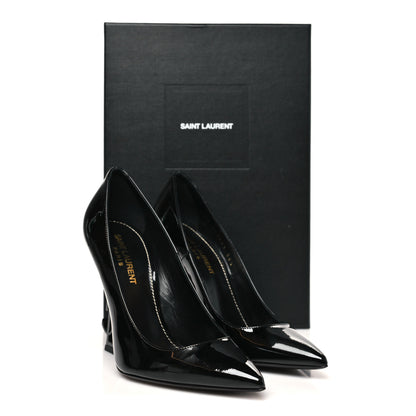 Saint Laurent Patent Opyum 110 Pumps 36.5 Black 9 of 9