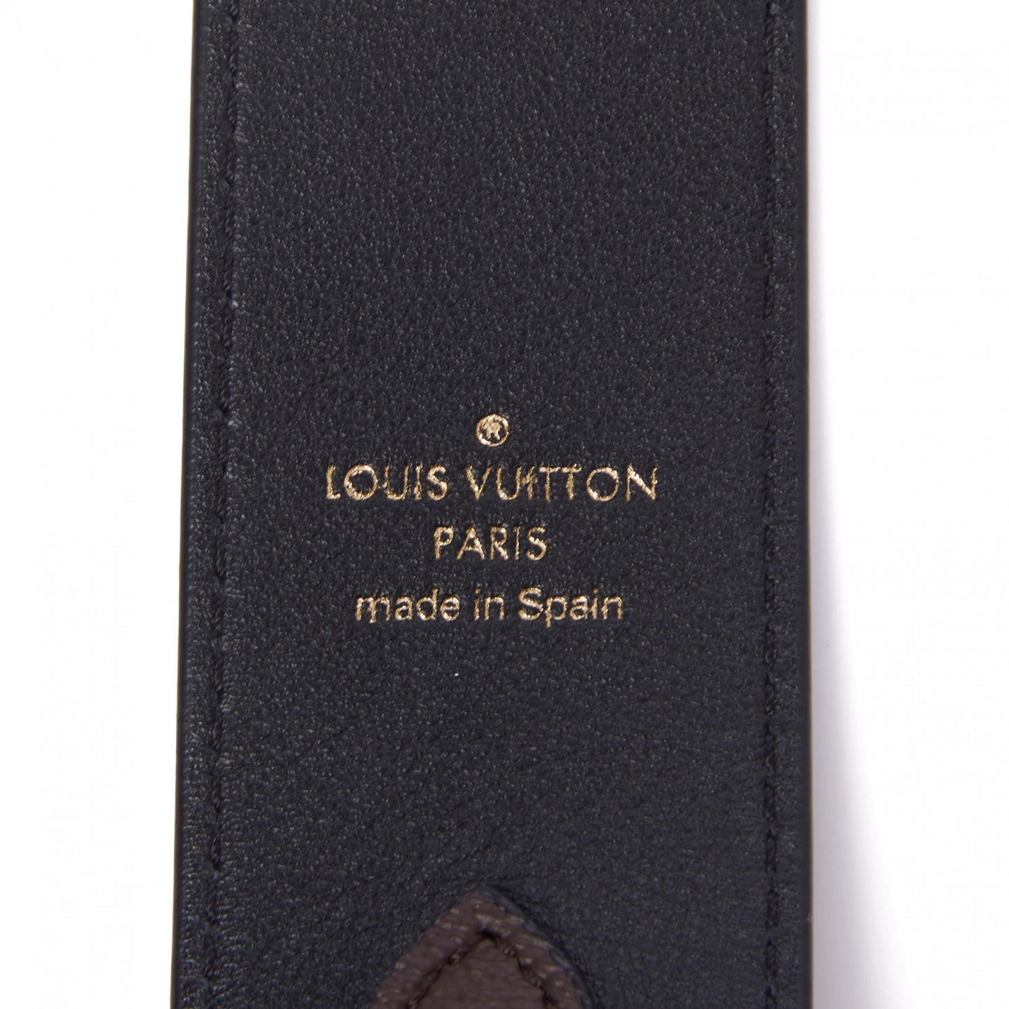 Monogram Bandouliere Shoulder Strap Black