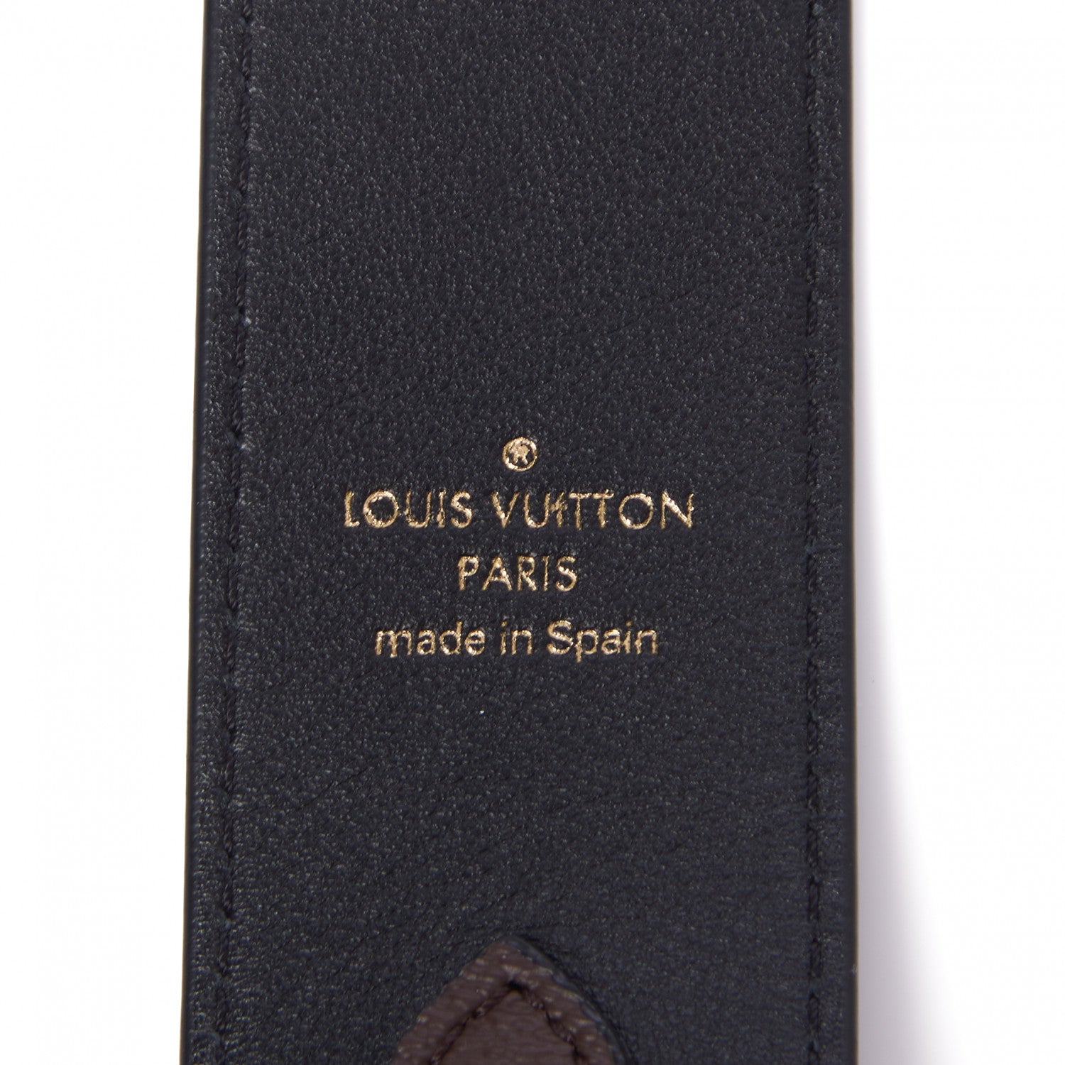 Louis Vuitton Monogram Bandouliere Shoulder Strap Black 5 of 5