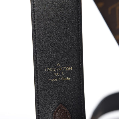 Louis Vuitton Monogram Bandouliere Shoulder Strap Black 4 of 6