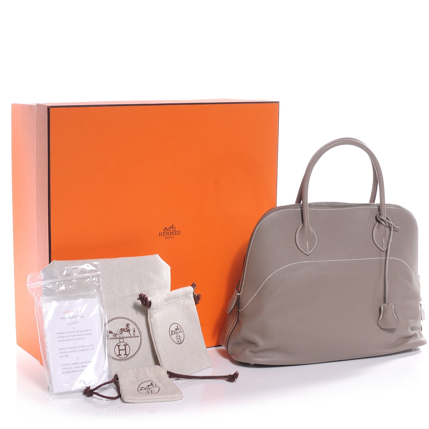 Hermes Sikkim Bolide Relax 35 Gris Souris 8 of 8