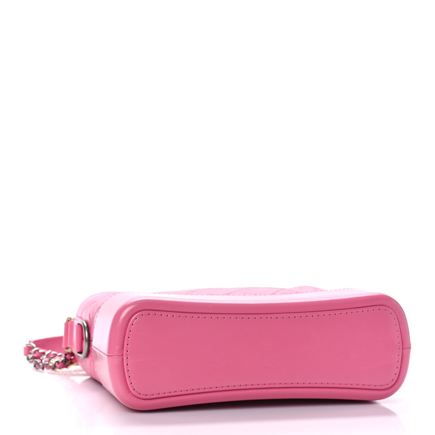 Chanel Aged Calfskin Quilted Medium Gabrielle Hobo Pink 4 of 9