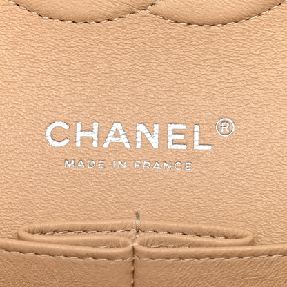 Chanel Caviar Quilted Medium Double Flap Beige 6 of 12