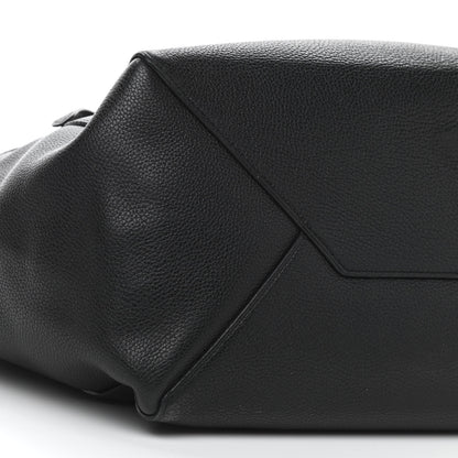 Celine Soft Grained Calfskin Small Belt Cabas Phantom Black 9 of 15