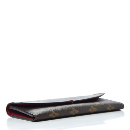 Louis Vuitton Monogram Emilie Wallet Fuchsia 4 of 6
