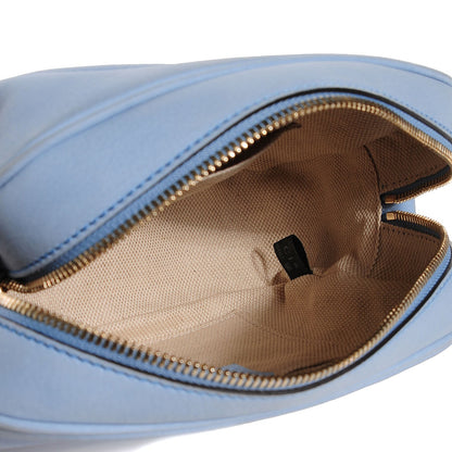 Gucci Vitello Range Small Soho Disco Bag Mineral Blue 5 of 9