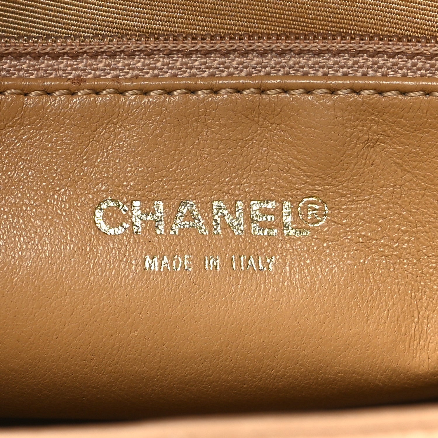 Chanel Caviar Quilted Medallion Tote Beige 6 of 10
