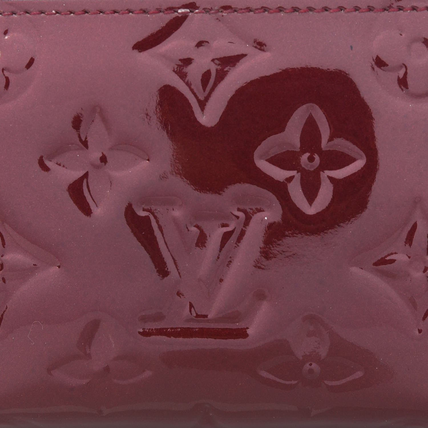 Louis Vuitton Vernis Zippy Coin Purse Wallet Rouge Fauviste 8 of 8