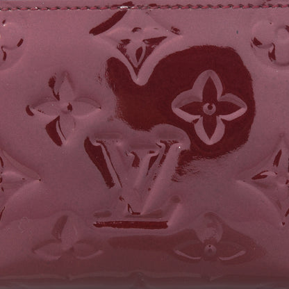 Louis Vuitton Vernis Zippy Coin Purse Wallet Rouge Fauviste 8 of 8