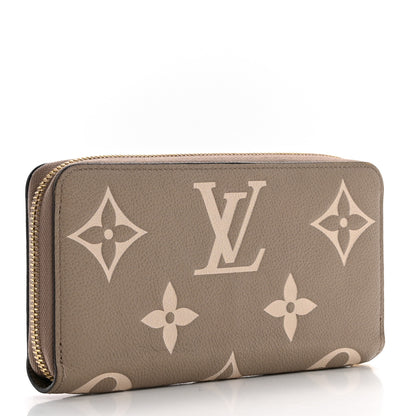 Louis Vuitton Empreinte Monogram Giant Zippy Wallet Tourterelle Creme 3 of 10