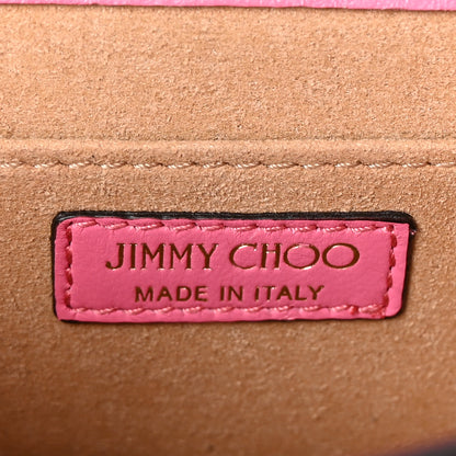 Jimmy Choo Nappa Quilted Varenne Micro Avenue Quad Candy Pink 5 of 8