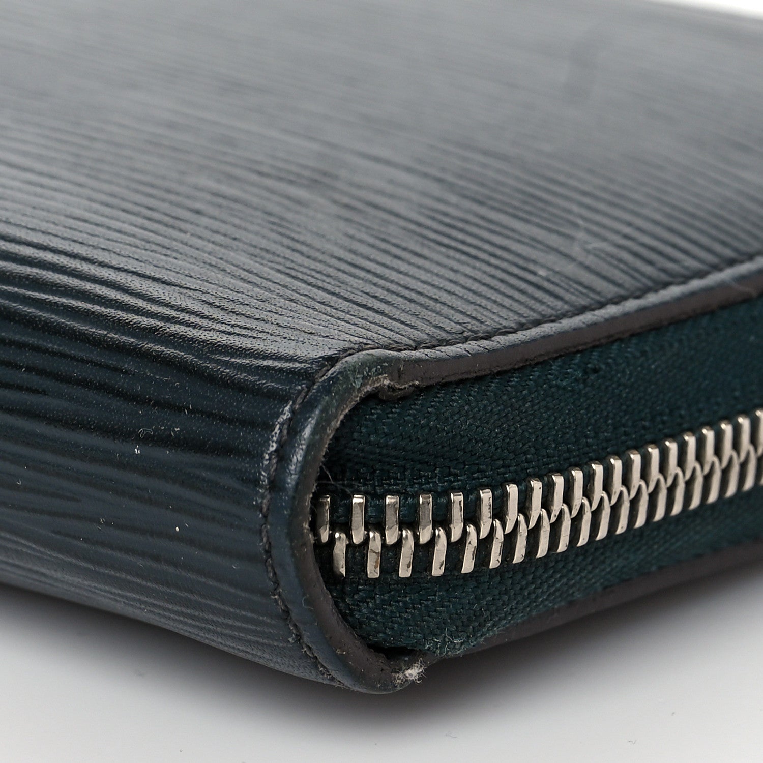 Louis Vuitton Epi Zippy Organizer Wallet Navy Stripes 9 of 9