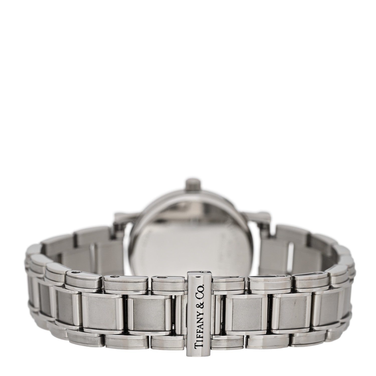Tiffany Stainless Steel 25mm Atlas Quartz Watch Black 3 of 5