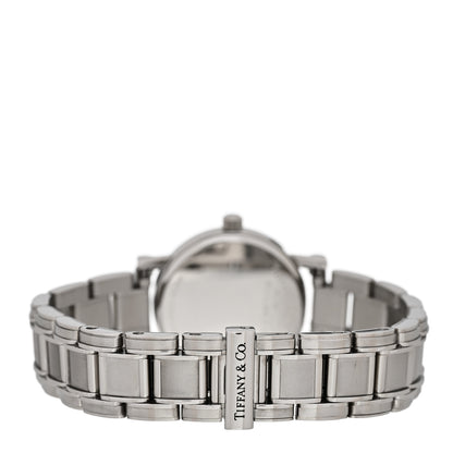 Tiffany Stainless Steel 25mm Atlas Quartz Watch Black 3 of 5