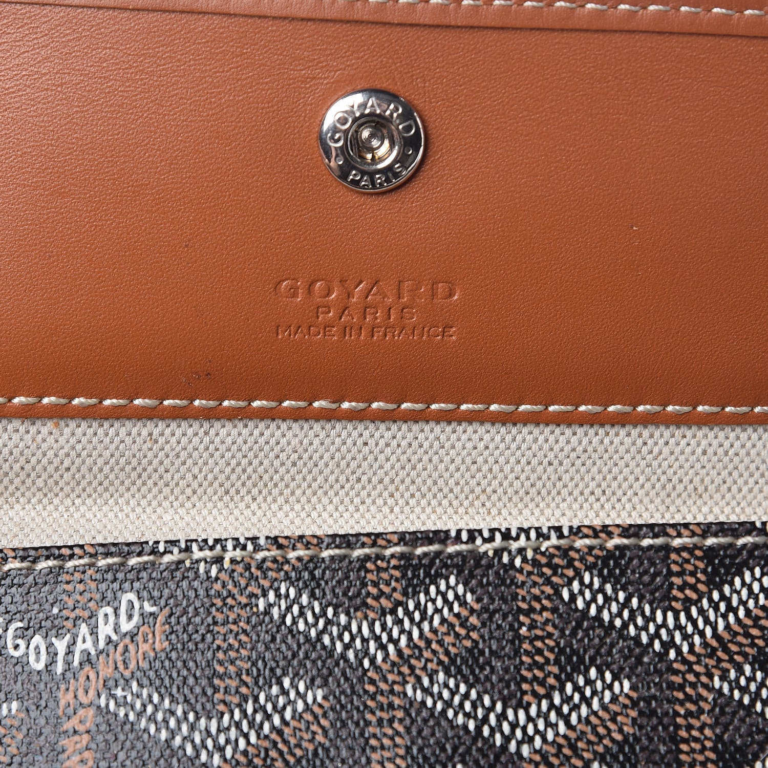 Goyard Goyardine Saint Louis GM Black Gold 7 of 56