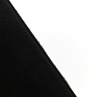Prada Saffiano Fiocco Bow Zip Around Wallet Black 11 of 12
