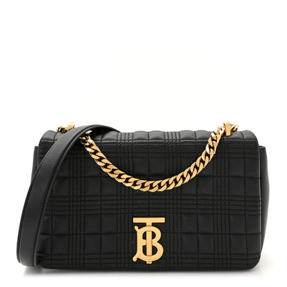 Burberry Lambskin Quilted Small Lola Bag Black 1 of 11
