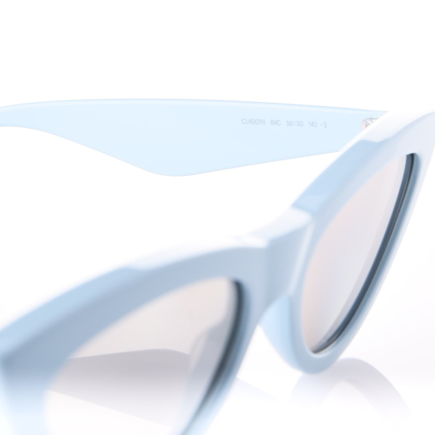 Acetate Cat Eye Sunglasses CL40019I Blue