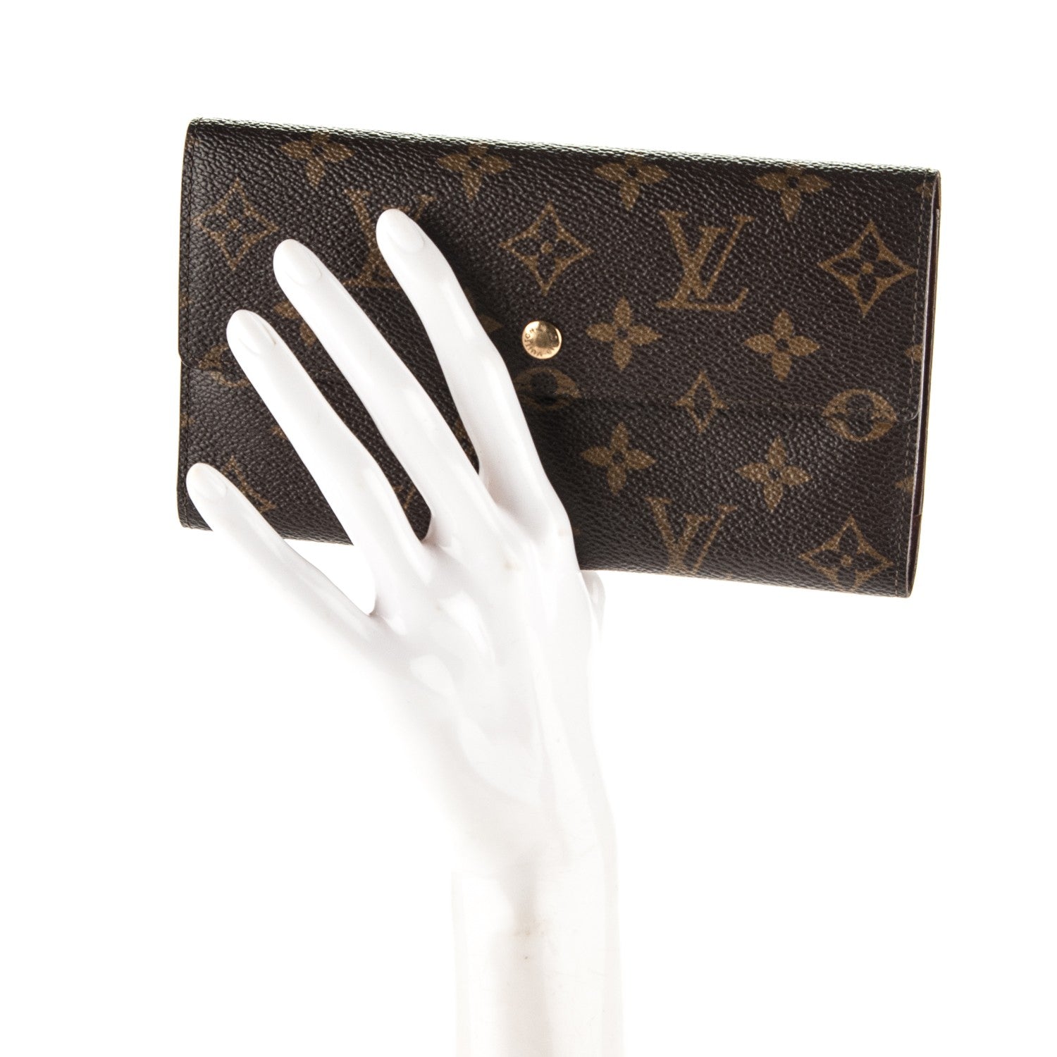 Louis Vuitton Monogram Porte Tresor International Wallet 2 of 6