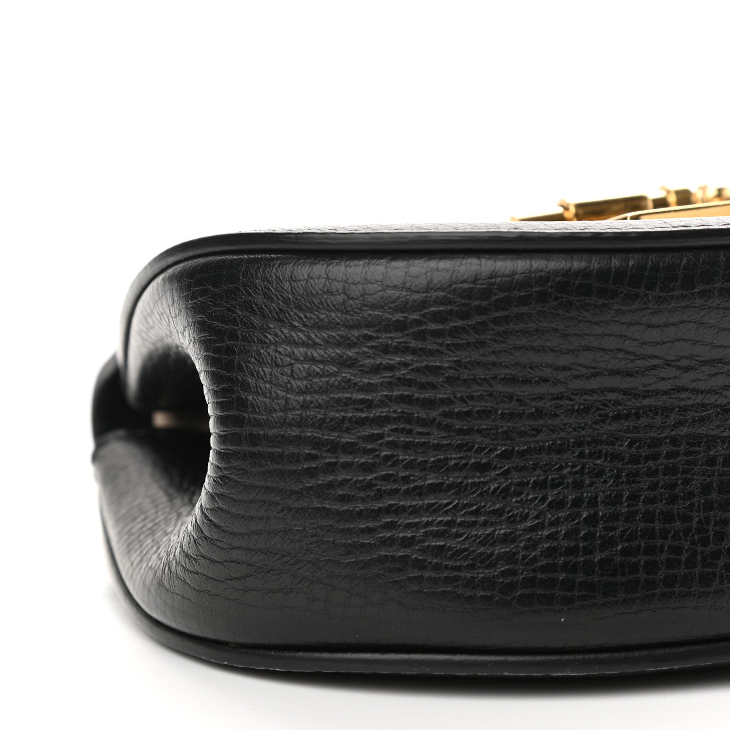 Chloe Textured Calfskin Lambskin Nano Drew Shoulder Bag Black 8 of 11