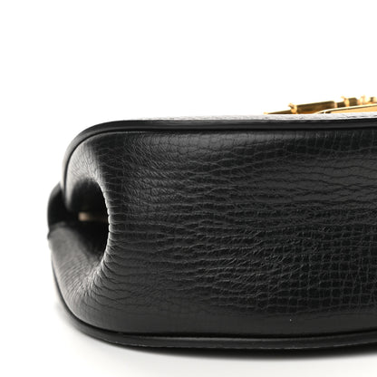 Chloe Textured Calfskin Lambskin Nano Drew Shoulder Bag Black 8 of 11