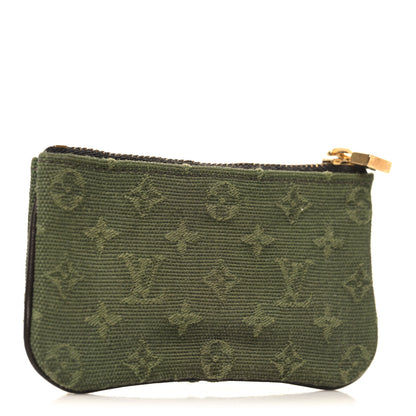 Louis Vuitton Mini Monogram Key Pouch Kaki 3 of 6