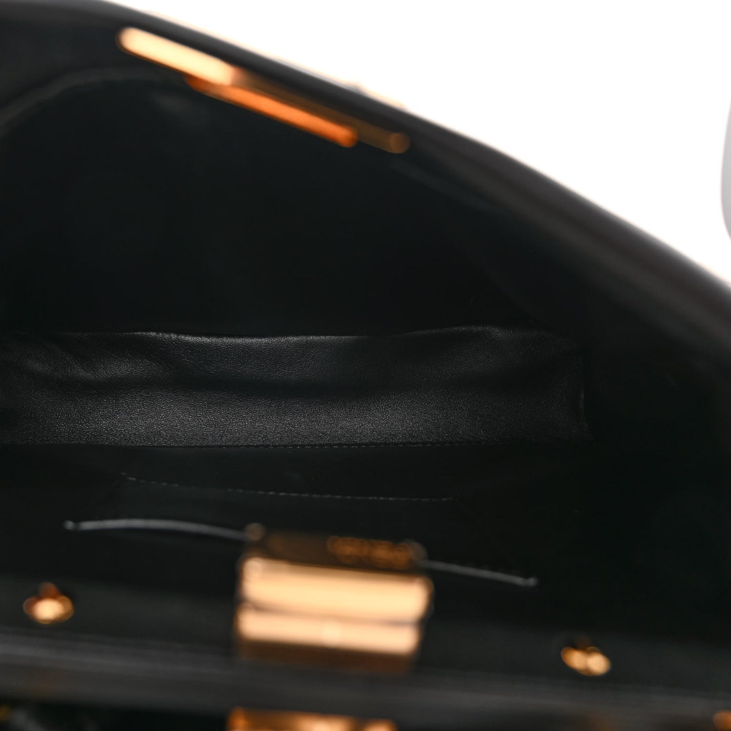 Nappa Mini Peekaboo Iconic Satchel Black