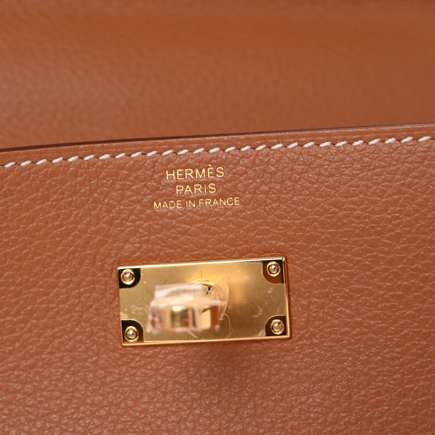 Hermes Evercolor Kelly Wallet To Go Gold 6 of 14
