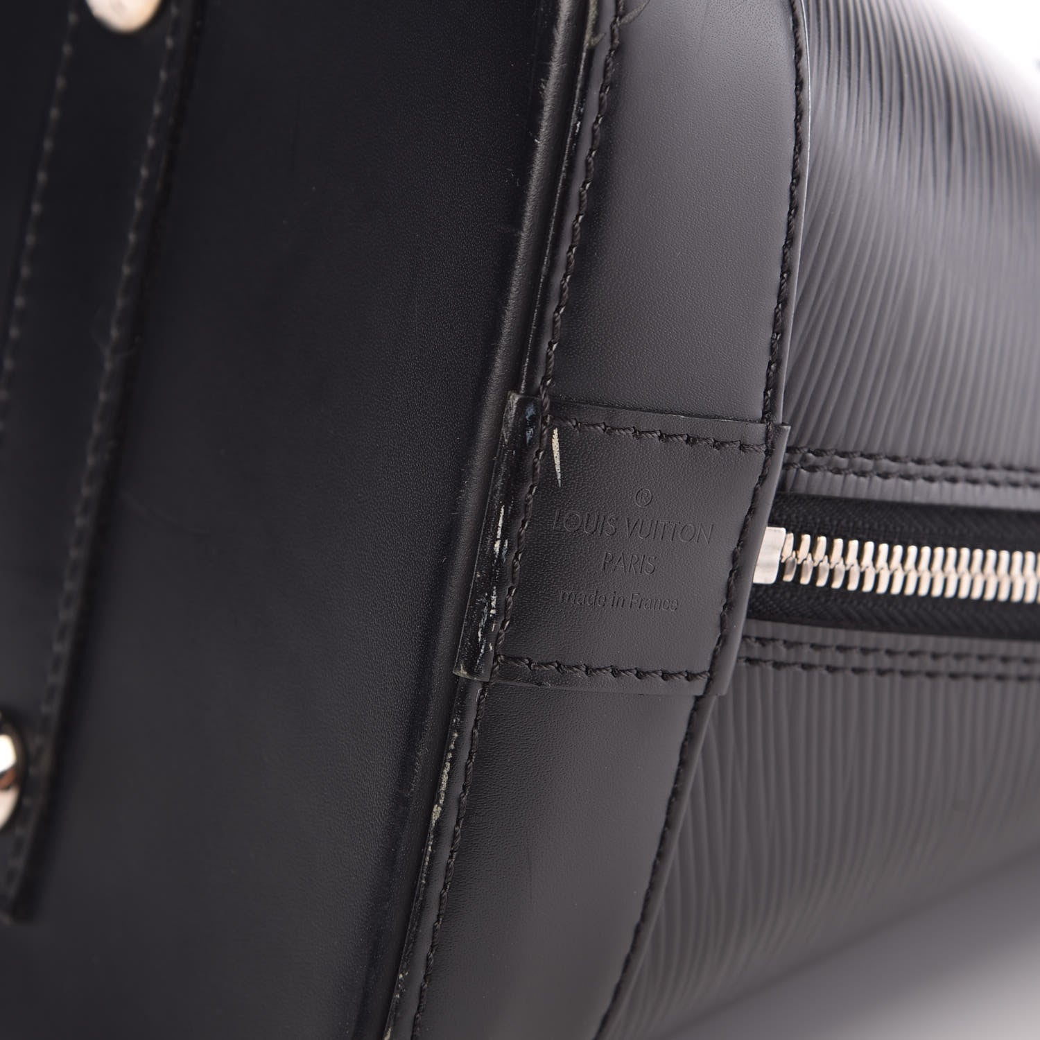 Louis Vuitton Epi Alma GM Black 12 of 13