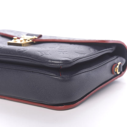 Louis Vuitton Empreinte Pochette Metis Marine Rouge 9 of 10