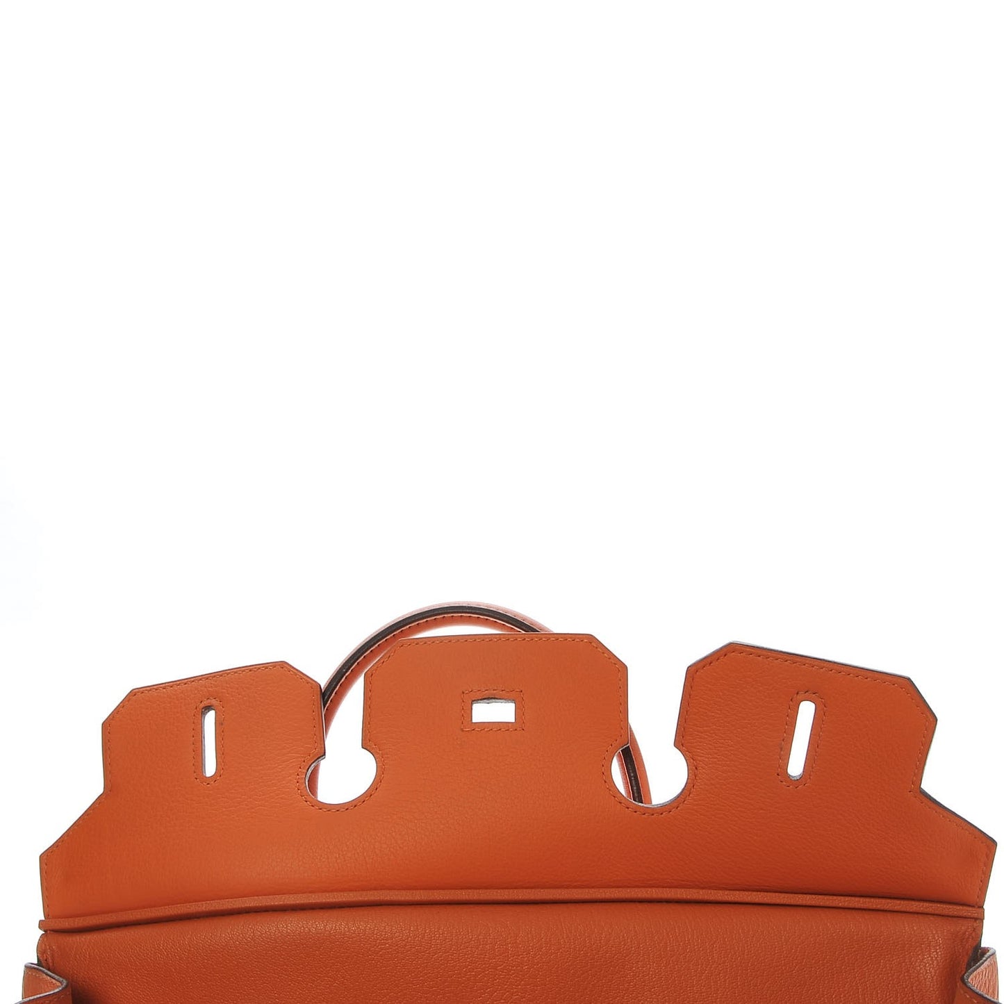 Taurillon Clemence Birkin 35 Orange