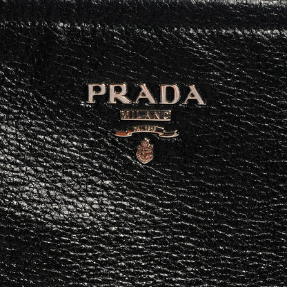 Prada Cervo Lux Chain Shoulder Bag Nero Black 9 of 9