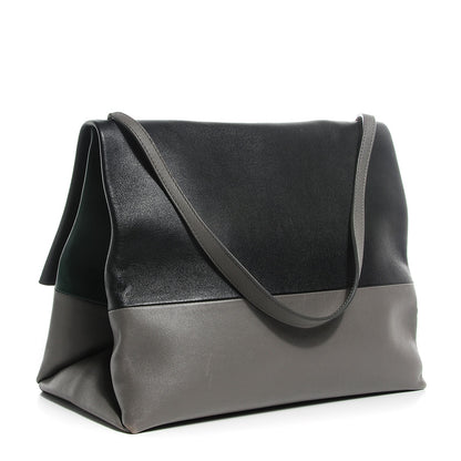 Celine Calfskin All Soft Shoulder Bag Black 3 of 7