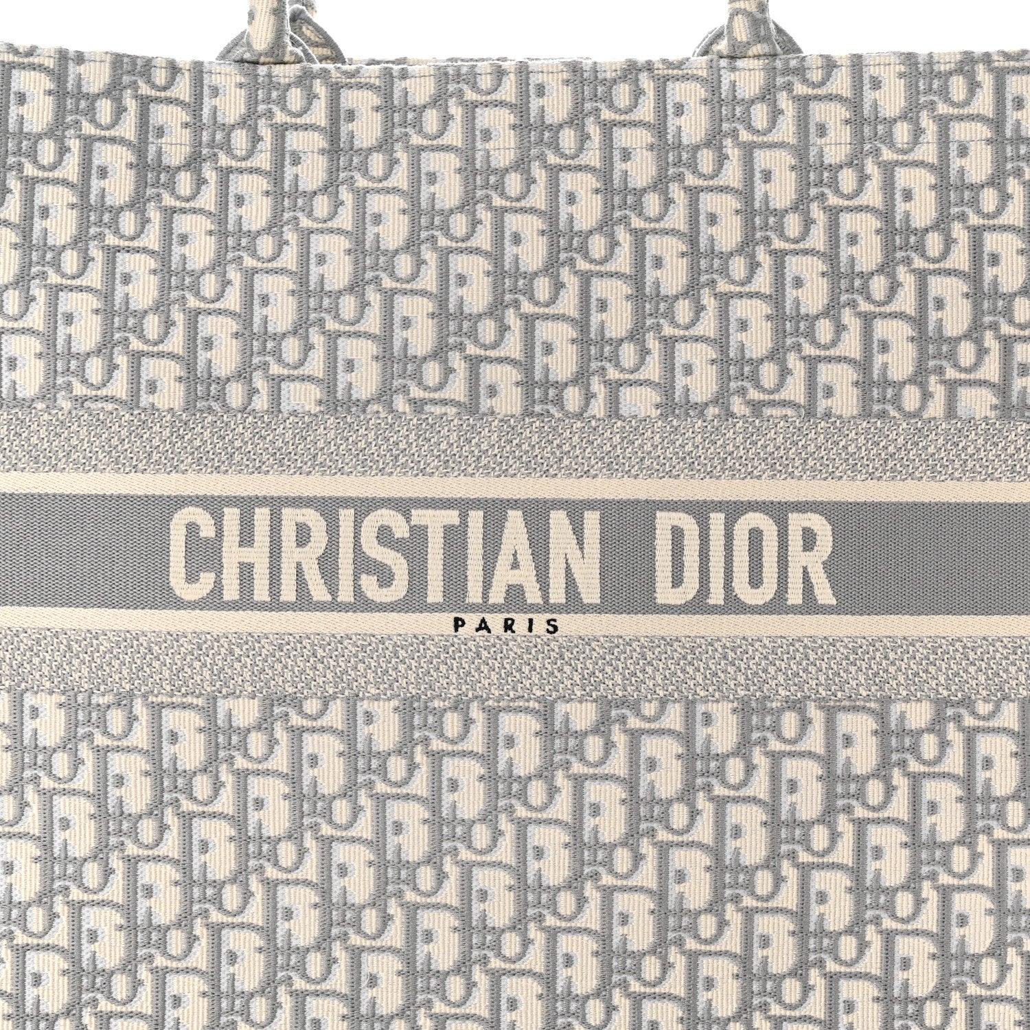 Christian Dior Oblique Large Book Tote Grey 8 of 11