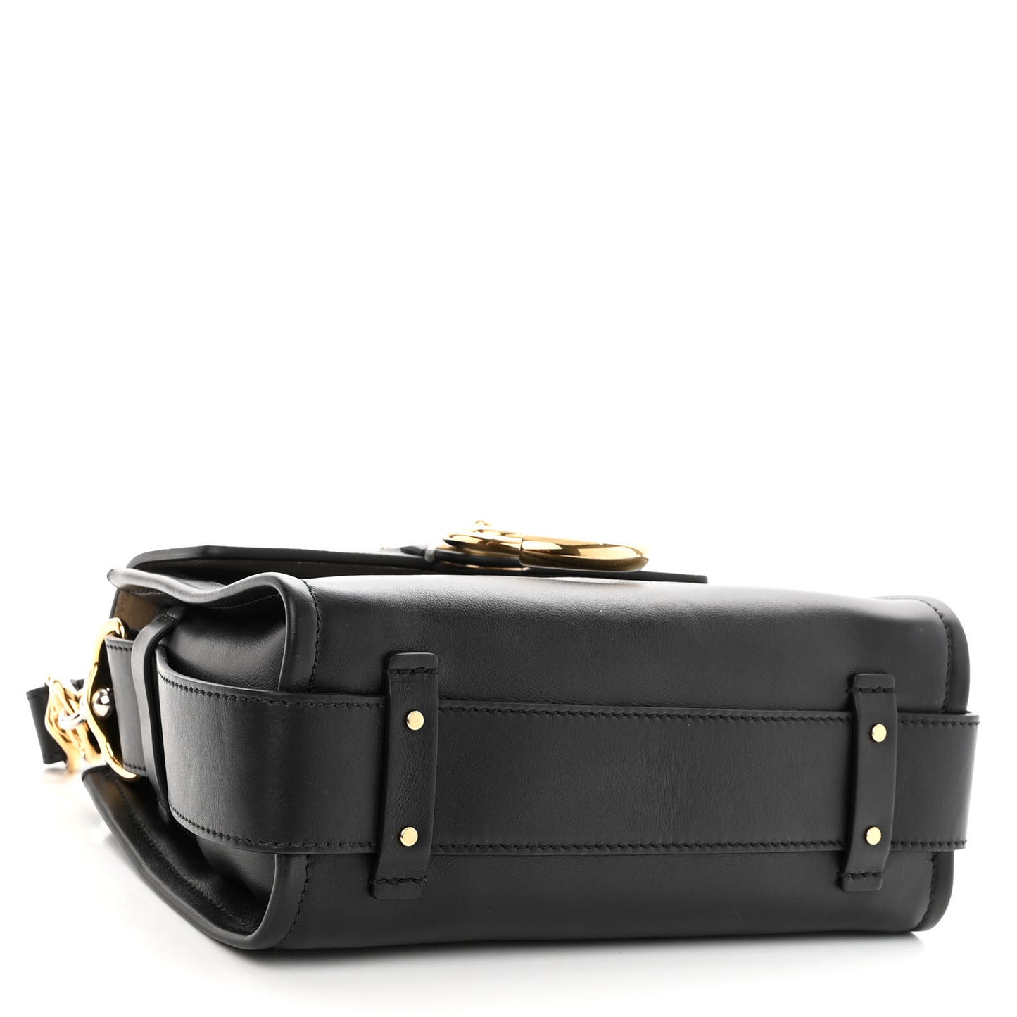 Calfskin Mini Tess Day Bag Black
