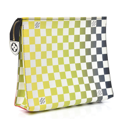 Louis Vuitton Damier Race Toiletry Pouch 26 Black Rose 3 of 6