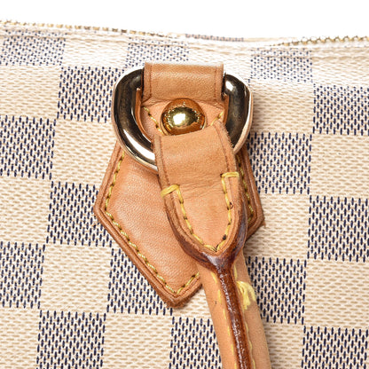 Louis Vuitton Damier Azur Saleya MM 17 of 29