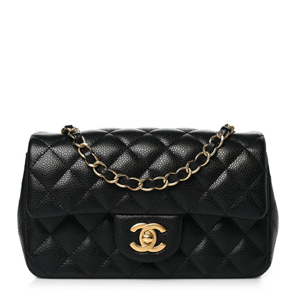 Chanel Caviar Quilted Mini Rectangular Flap Black 1 of 11