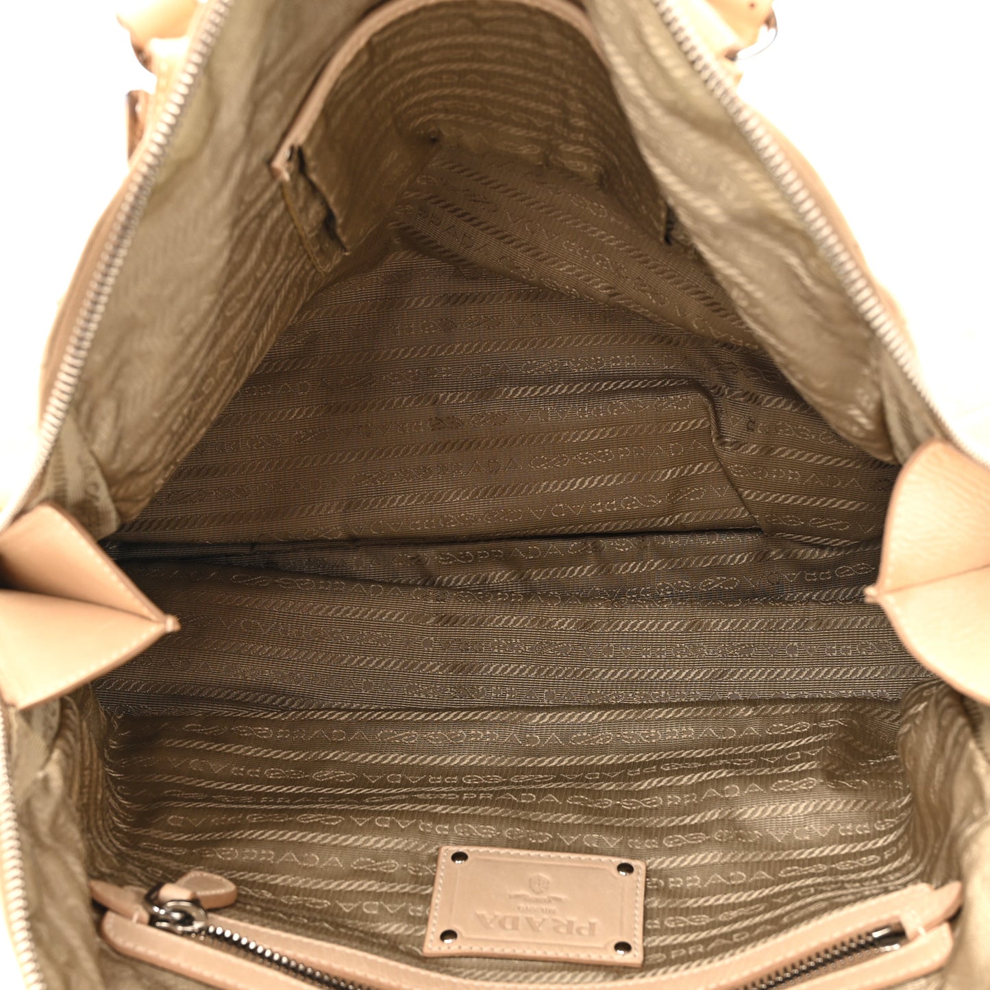 Nappa New Look Tote Beige