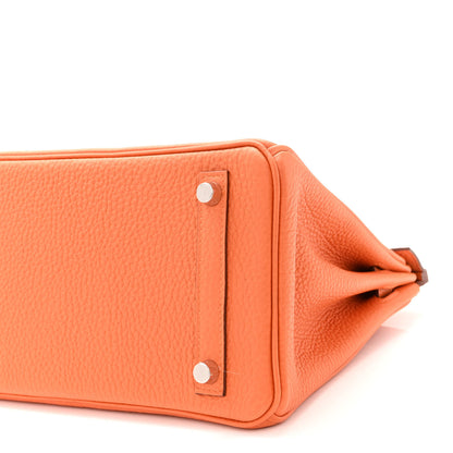 Hermes Togo Birkin 25 Orange 10 of 12