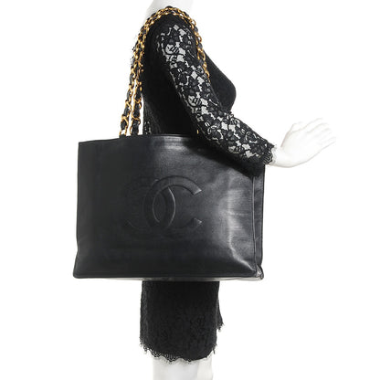 Chanel Lambskin Jumbo Shoulder Bag Black 2 of 8