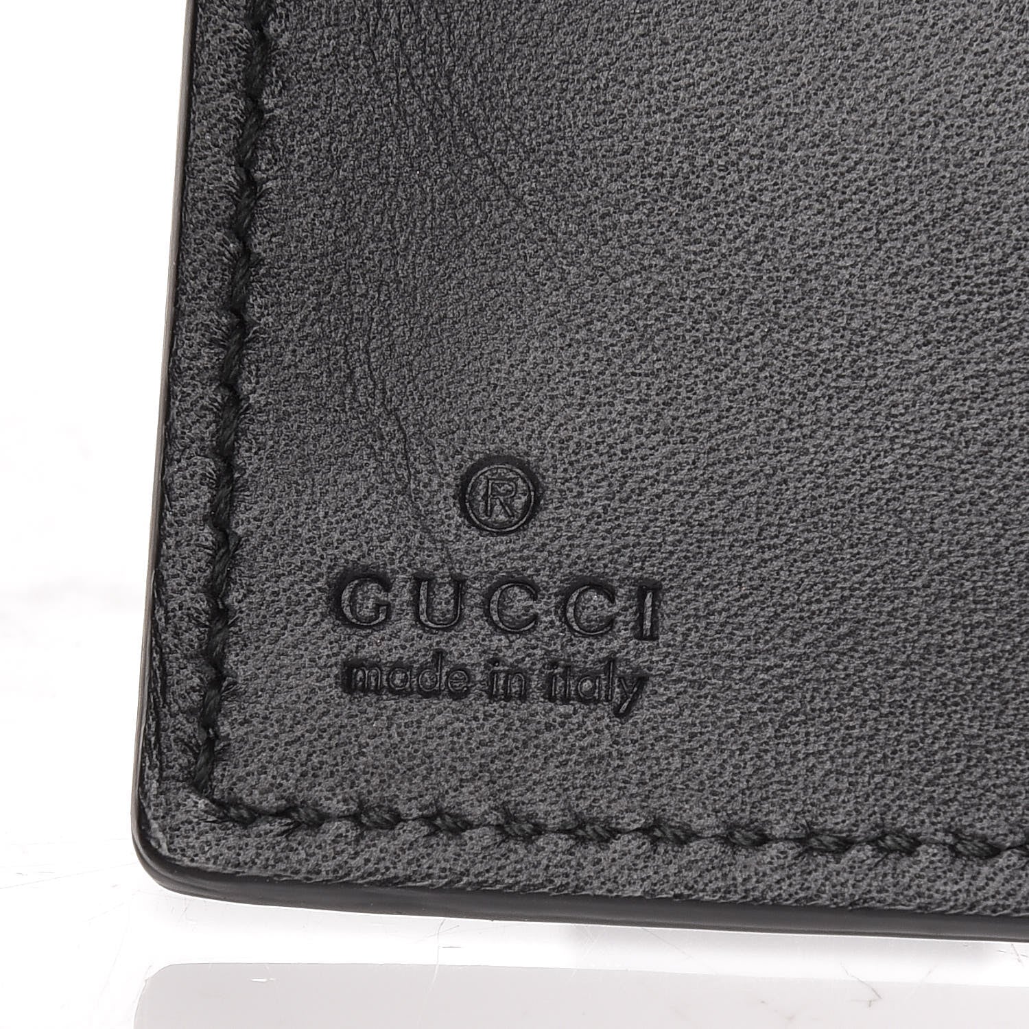 Gucci Calfskin Sylvie Wallet Black 6 of 7