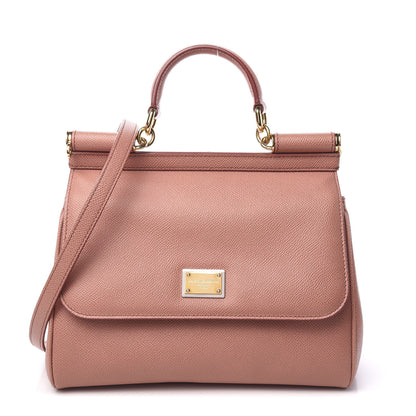 Dolce & Gabbana Dauphine Medium Miss Sicily Satchel Pink 1 of 11